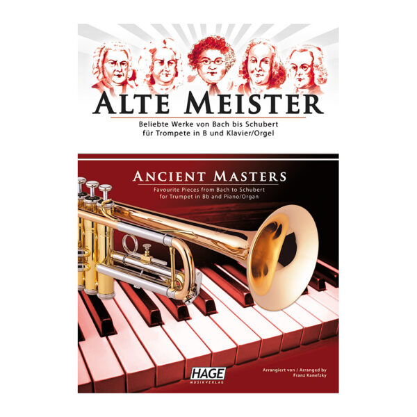 Hage Alte Meister für Trompete und Klavier Notenbuch