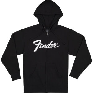 Fender Transition Logo Zip Hoodie Black S Hood Zip