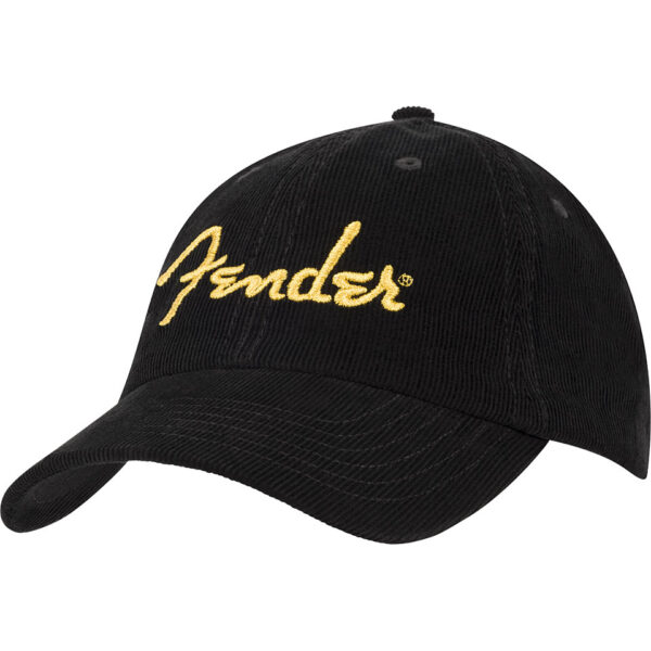 Fender Gold Spaghetti Logo Cord Cap Cap