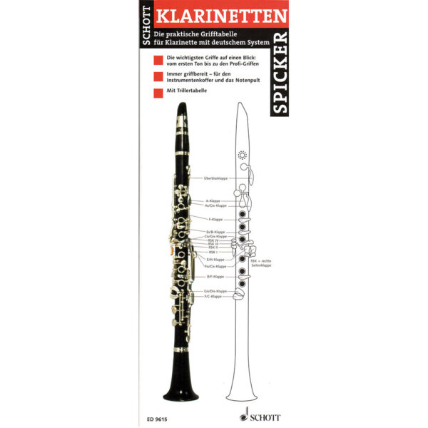 Schott Klarinetten Spicker Lehrbuch