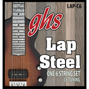 GHS Electric Lap Steel Set C-6 Tuning NPS Saiten E-Gitarre