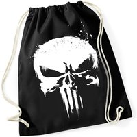 The Punisher Punisher Skull Grunge  Gymbag schwarz