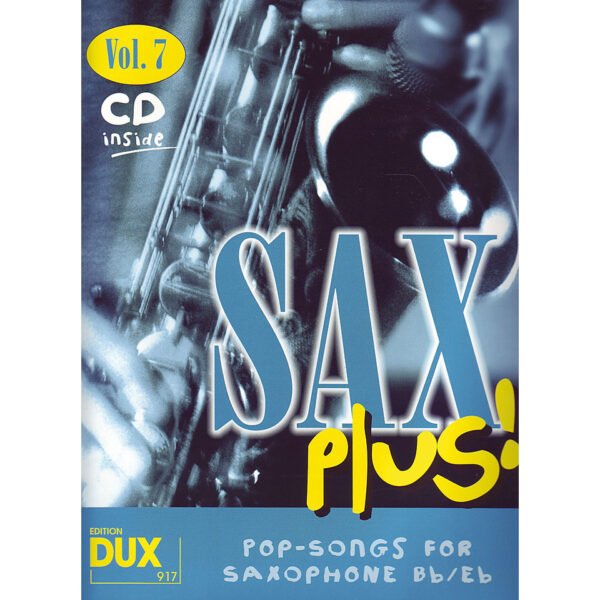 Dux Sax Plus! Vol.7 Play-Along