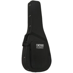 Chicago Classic Konzertgitarre Lightweight Black Softcase Gitarre/Bass