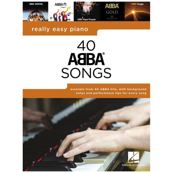 Music Sales Really Easy Piano - 40 ABBA Songs Notenbuch