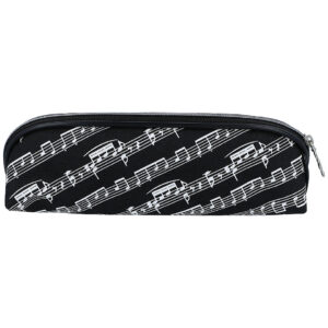 Musikboutique Kübler Pencil Case - Sheet Music - Black Geschenkartikel