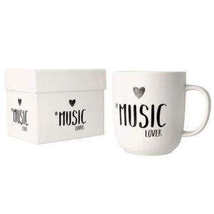 Musikboutique Kübler Mug - # music lover Kaffeetasse