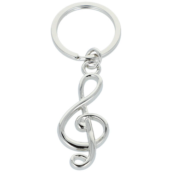 Musikboutique Kübler Keyring - Treble Clef in Box Schlüsselanhänger