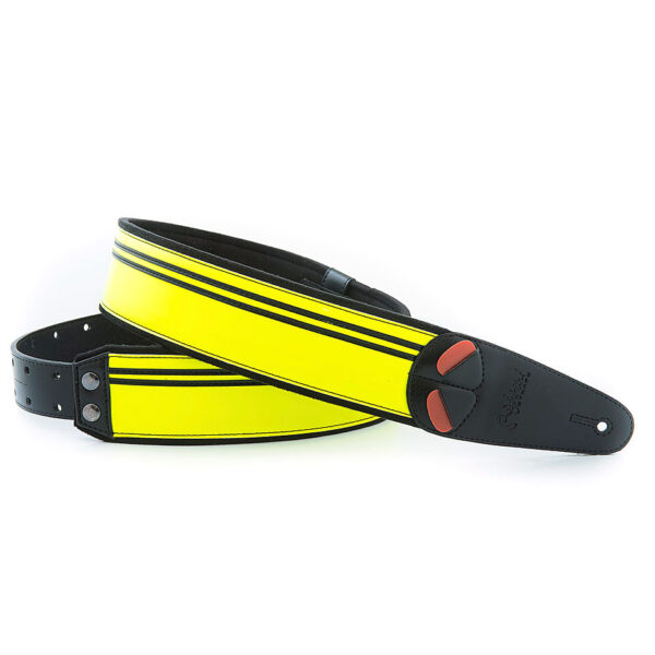 RightOn! Straps Mojo Neon Yellow Gitarrengurt