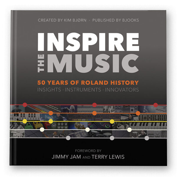 Bjooks Inspire The Music - 50 Years of Roland History Ratgeber