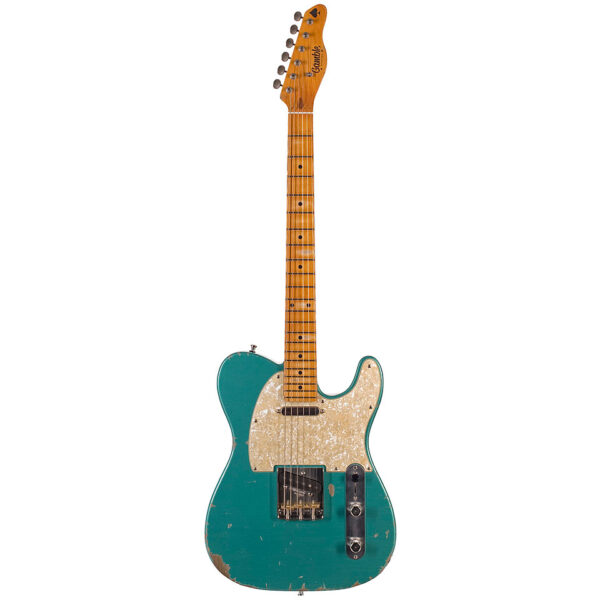 Gamble Guitars Spaderocker Aged Green Metallic E-Gitarre