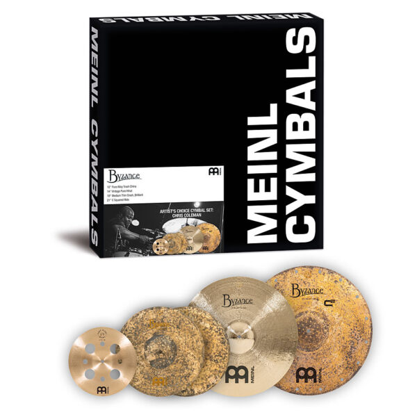 Meinl Byzance Artist's Choice A-CS5 Chris Coleman Becken-Set