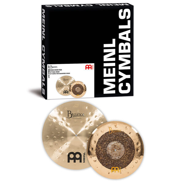 Meinl Byzance Traditional BMIX2 Mixed Crash Pack Becken-Set