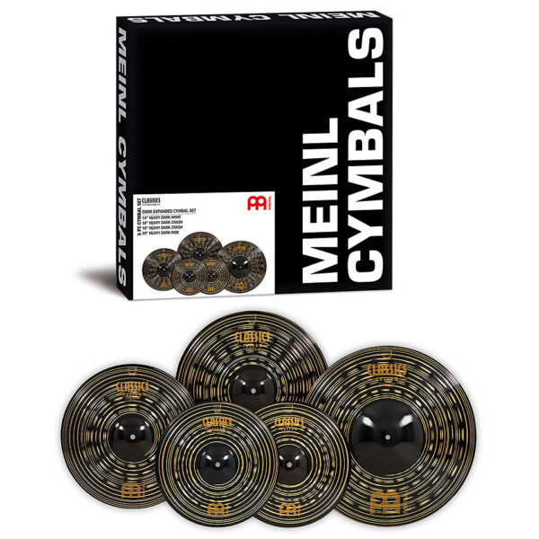 Meinl Classics Custom Dark CCD-CS4 Expanded Cymbal Set Becken-Set