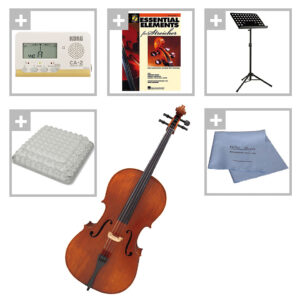 Stentor Hidersine Studenti Cello 4/4 Starter Set Cello