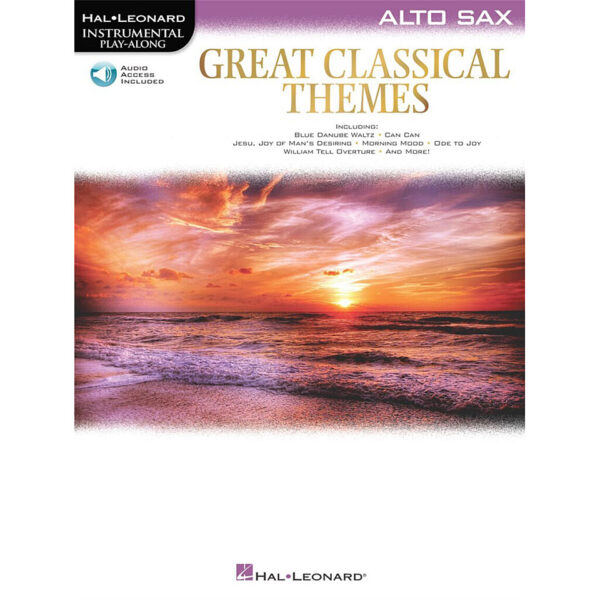 Hal Leonard Great Classical Themes - Alto Sax Play-Along