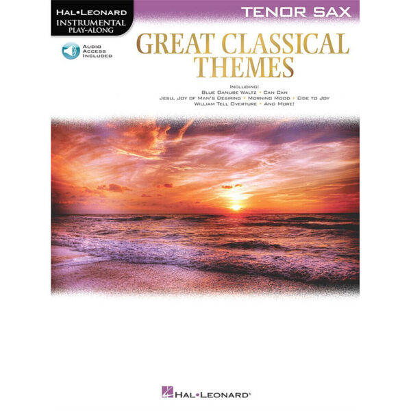 Hal Leonard Great Classical Themes - Tenor Sax Play-Along