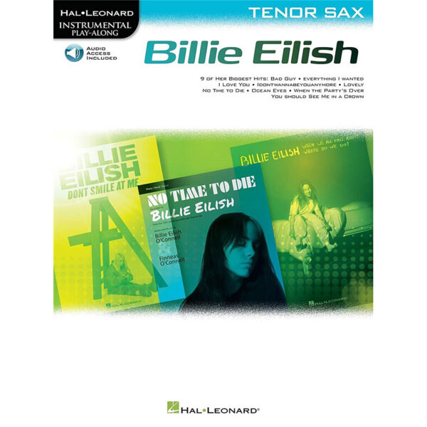 Hal Leonard Billie Eilish - Tenor-Sax Play-Along