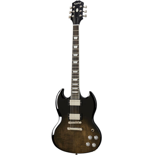 Epiphone SG Modern Figured Trans Black Fade E-Gitarre