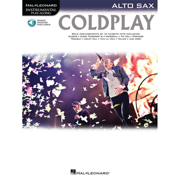 Hal Leonard Coldplay - Alto-Sax Play-Along