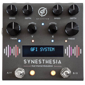 GFI System Synesthesia Modulation Pedal Effektgerät E-Gitarre