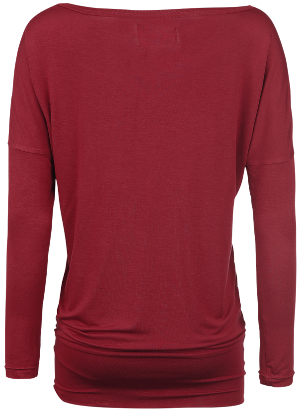 Langarmshirt für Damen  rot "Fast And Loose" von RED by EMP – Bild 2