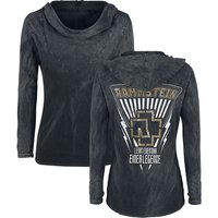 Rammstein Langarmshirt - Legende - S bis XXL - für Damen - Größe XXL - dunkelgrau  - Lizenziertes Merchandise!