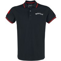 Motörhead Poloshirt - EMP Signature Collection - M bis 3XL - für Männer - Größe XXL - schwarz/rot  - EMP exklusives Merchandise!