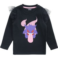 Pokémon - Gaming Sweatshirt für Kinder - Kids - Gengar - für Mädchen - schwarz  - EMP exklusives Merchandise!