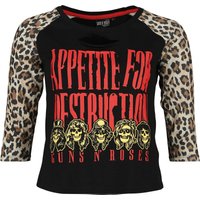 Guns N' Roses Langarmshirt - EMP Signature Collection - S bis XXL - für Damen - Größe XXL - multicolor  - EMP exklusives Merchandise!