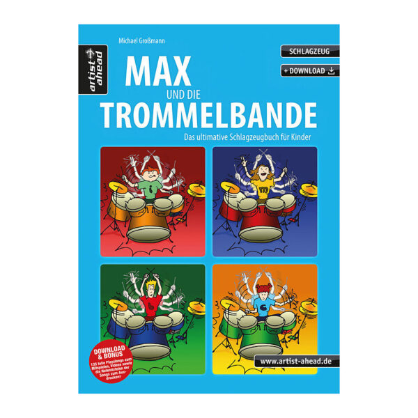 Artist Ahead Max und die Trommelbande Lehrbuch