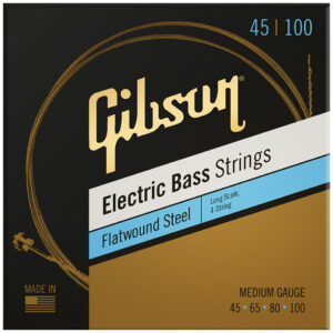 Gibson FWSL12 045-100 Long Scale Flatwound Saiten E-Bass