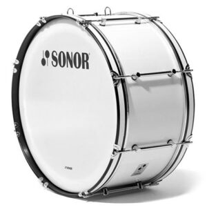 Sonor B Line 26" x 12" Marching Bass Drum White Große Trommel