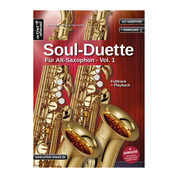 Artist Ahead Soul Duette für Altsaxophon Vol.1 Play-Along