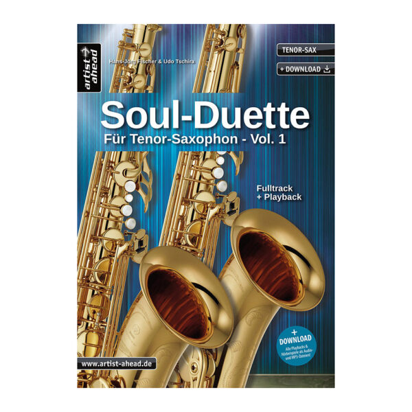 Artist Ahead Soul Duette für Tenorsaxophon Vol.1 Play-Along