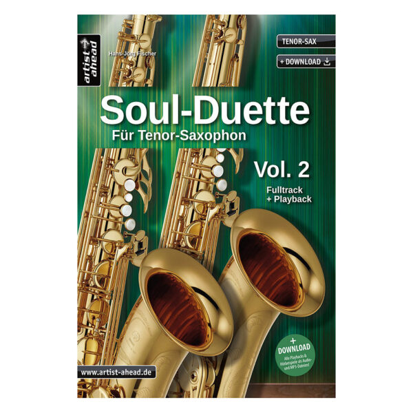 Artist Ahead Soul Duette für Tenorsaxophon Vol.2 Play-Along