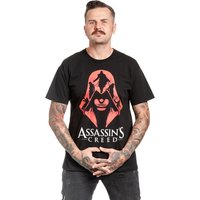 Assassins Creed Red Coat Herren T-Shirt schwarz