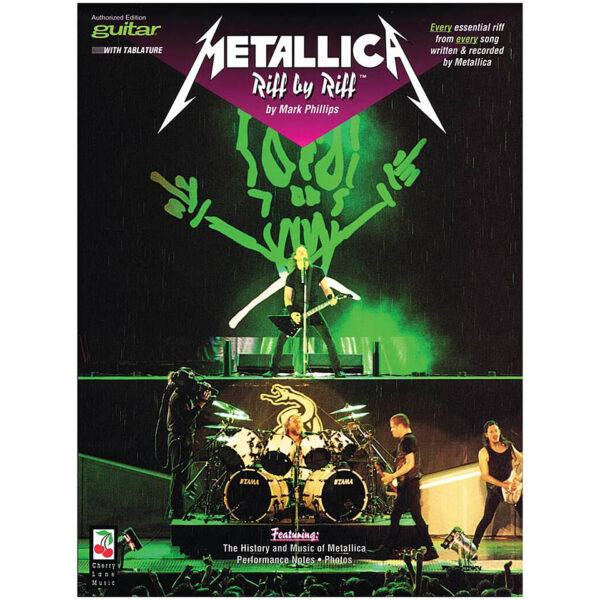 Music Sales Metallica - Riff by Riff Songbook