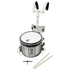 Bounce PD-1 14"x12" white High Tension Marching Snare Parade Snare