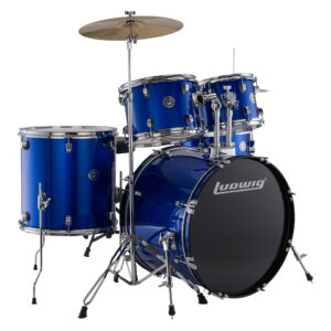 Ludwig Accent FUSE 20" Blue Complete Set Schlagzeug