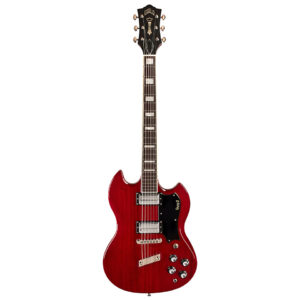 Guild Polara Deluxe Cherry Red E-Gitarre