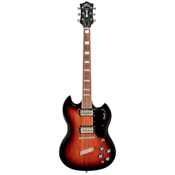 Guild Polara Deluxe Vintage Sunburst E-Gitarre