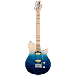 Sterling by Music Man SUB Axis AX3 QM Spectrum Blue E-Gitarre