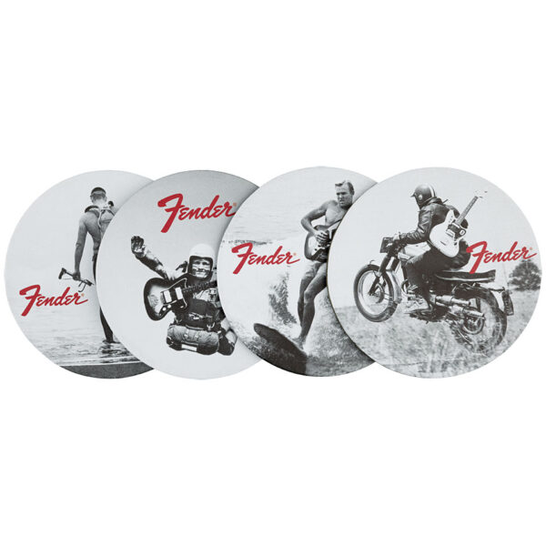 Fender Leather Coasters Geschenkartikel