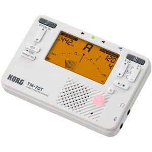 Korg TM-70 white Tuner/Metronome Stimmgerät