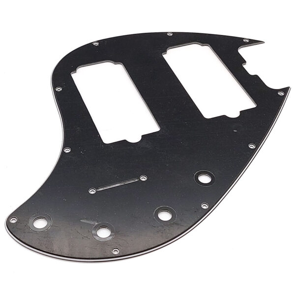 Music Man Pickguard StingRay 5 HH Black Pickguard