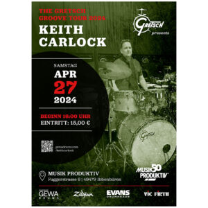 Musik Produktiv Keith Carlock Clinic Teilnahmeticket