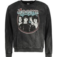 The Doors Sweatshirt - Photo - S bis XXL - für Männer - Größe XXL - charcoal  - Lizenziertes Merchandise!