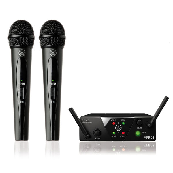 AKG WMS 40 Mini-Dual-Vocal-ISM Funkmikrofon