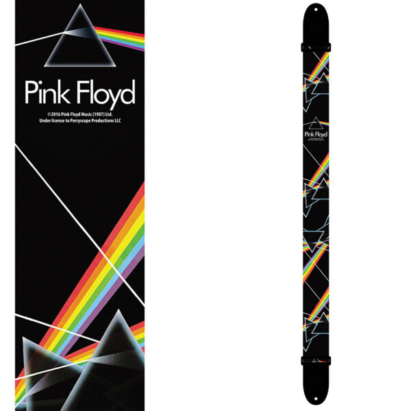 Perri's Leathers Ltd Pink Floyd Poly Strap Logo Gitarrengurt